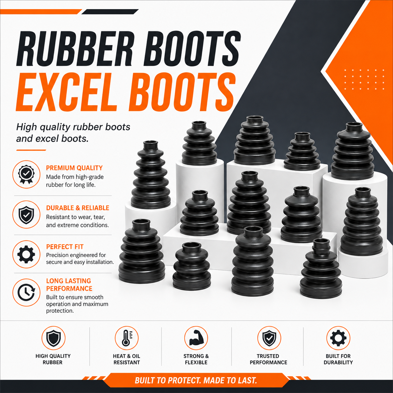 RUBBER BOOTS/EXCEL BOOTS